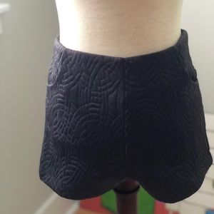 Forever 21 Stretchy Charcoal Knot Shorts XS